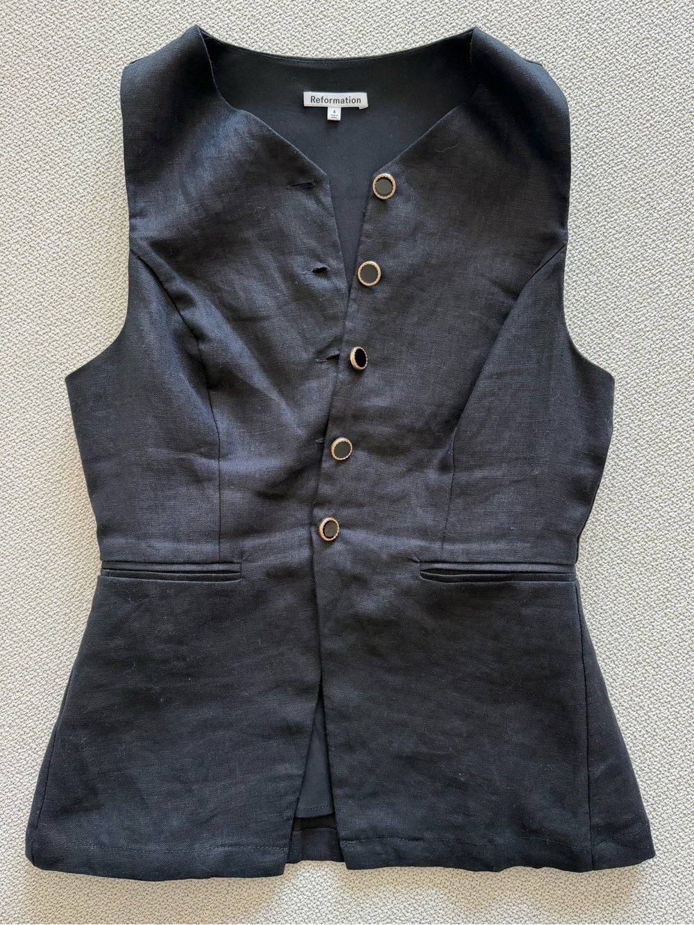 Aspen Linen Vest